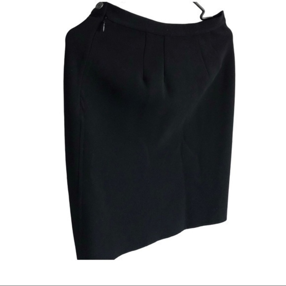 Michael Kors Made In Italy Wool Blend Black Skirt - Picture 3 of 6